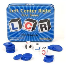 Original Lcr Left Center Right Dice Game