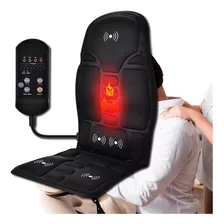 Cojín Masajeador Shiatsu Con Calor Para Sillón Silla Auto