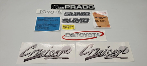 Toyota Prado Sumo Calcomanias Y Emblemas Version Cruiser  Foto 3