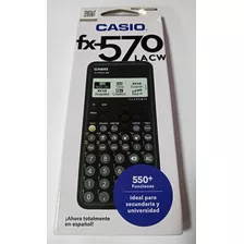 Calculadora Casio Científica (fx-570 Lacw) +550 Funciones