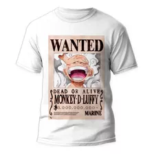 Playera Anime Manga One Piece Monkey D Luffy Gear 5 #2717