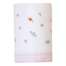 Cobertor Papi Bordados Floralzinho 1.1m X 90cm