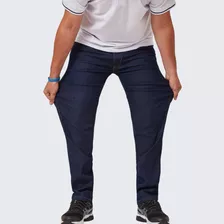 Calça Jeans Ideal Trabalho Pesado Reforçada Elastano Top 