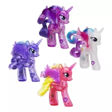 Pony Unicornio Luces De Colores Cabello Largo Para Peinar 