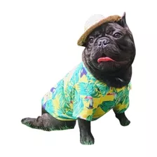 Ropa Camisa Guayaberas Para Perros Hawaianas Tucán