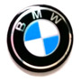 Par (2) Emblema Lateral Espadil Metal (flecha) Bmw Rojo