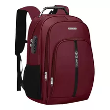 Mochila Masculina Motoboy Motoqueiro,camping Grande Espaçosa Cor Vermelho 1805 Desenho Do Tecido Poliéster