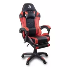 Silla De Escritorio Goldtech Gamer Negra Y Roja