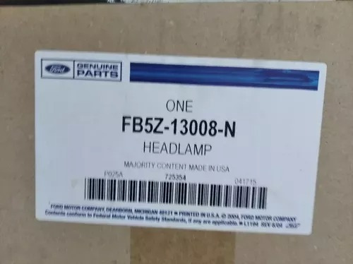 Farola Delantero Izquierdo Ford Explorer 2016/18 Fondo Gris Foto 3