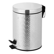 Lixeira Berlim 5 Litros Inox Para Banheiro Box Homeflex