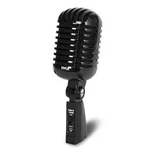 Microfono Clasico Retro Pyle Pdmicr42r Con Cable De 16 Pies