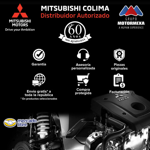 Emblema Para Cofre Negro Mitsubishi Outlander 19-20 Foto 3