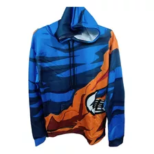 Sudadera Con Estampado Digital De Dragon Ball Goku