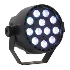 Tacho Par Led Flat 12 Leds 3w Rgb E-lighting Dj Ld-flat/123