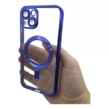 Carcasa Magnética Con Protector De Cámara Para iPhone Todos