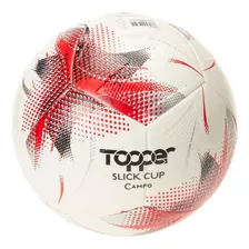 Bola De Futebol De Campo Slick Cup Topper Cor Prata/vermelho/preto