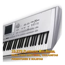 10.270 Playbacks Midi Para Teclado Korg - Produção Musical
