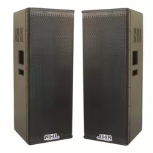 Caixa Som Line Array Ativa Passiva Nhl Top 2x12 1800w Ampl