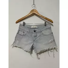 Fornarina - Shorts Jean Desgastado Mujer