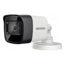 Cámara De Seguridad Hikvision Ds-2ce16d0t-exipf 2.8mm Con Resolución De 2mp Visión Nocturna Incluida Blanca