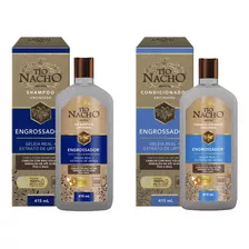  Tio Nacho Engrossador Kit Shampoo E Condicionador 415ml
