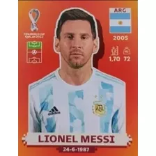 Figurita Lionel Messi Mundial Qatar 2022 En Muy Buen Estado