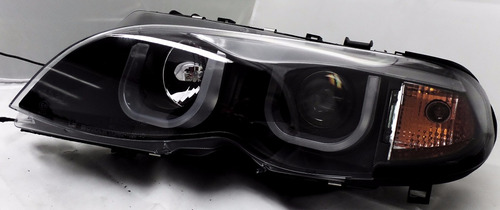 Faros Bmw Serie 3 4ptas C/tubo De Led 04-05 (precio X Par) Foto 6