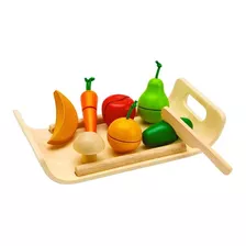 Juguete Set Variedad De Frutas Y Verduras Plan Toys