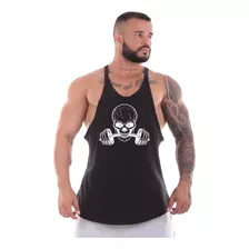 Camiseta Blusa Regata Cavada Camisas Masculina Musculação