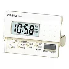 Reloj Despertador Casio | Pq-10-7r | Garantía Oficial