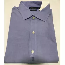 Camisa Polo Ralph Lauren Manga Larga Easy Care Talla 17 1/2