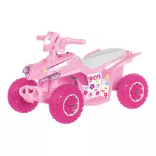 Cuatrimoto A Batería Para Niños Loko Toys Ct-726 Color Rosa 100v/240v