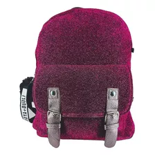 Mochilinha De Costas Pequena Bolsa Feminina Chaveiro Pompom