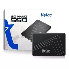 Ssd Netac N530s Sata De 256 Gb, 6 Gb Y 2,5 Polos. Cor Preto