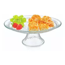  Plato Postre/torta Con Pie T 31,2 Cm - Libbey