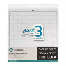 Base De Corte Tk 30x30 Silhouette Cameo Com Cola - Com 3 Un