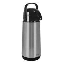 Garrafa Termica 100% Inox 1l Cor Prateado