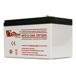 Batería Ciclo Profundo Netion 12v/9 Ah Libre De Mantenimiento
