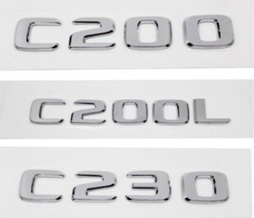 Emblemas Para Mercedes Benz C43 C63 C63s C300 C350 4matic Am