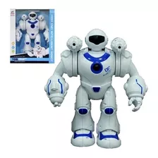 Robot Juguete Yobi Luz Sonido Y Movimiento 24cm