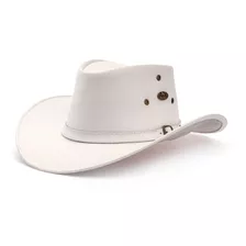 Chapéu Estilo Americano Em Couro Cowboy Festa De Peão