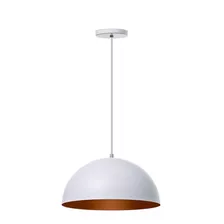 Lustre Pendente Interno Balcão Jantar Meia Lua 30 Cm Full