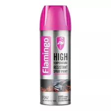 Pintura Negra Alta Temperatura Flamingo En Spray 450ml