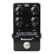 Pedal De Efecto Bass Overdrive B3k V2 De Demonfx Microtubes