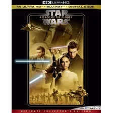 4k Ultra Hd + Blu-ray Star Wars Attack Of The Clones / El Ataque De Los Clones