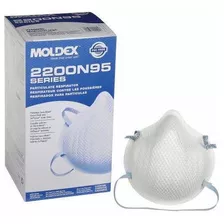 Mascarilla Cubrebocas Moldex 2200 N95 Niosh Caja C/20 Pz