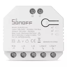 Sonoff Mini Dual R3 Módulo Relé Interruptor Wifi 2 Canais X