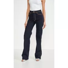 Calca Jeans Feminina Colcci Boot Cut Carbono Com Elastano