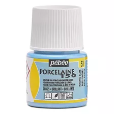 51 Azul Pastel Pebeo Porcelaine 150 De 45 Ml