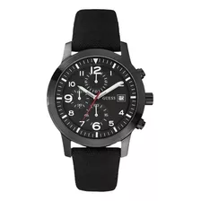 Reloj Hombre Guess | W12632g1 | Original Outlet Oportunidad! Color De La Correa Negro Color Del Bisel Negro Color Del Fondo Negro